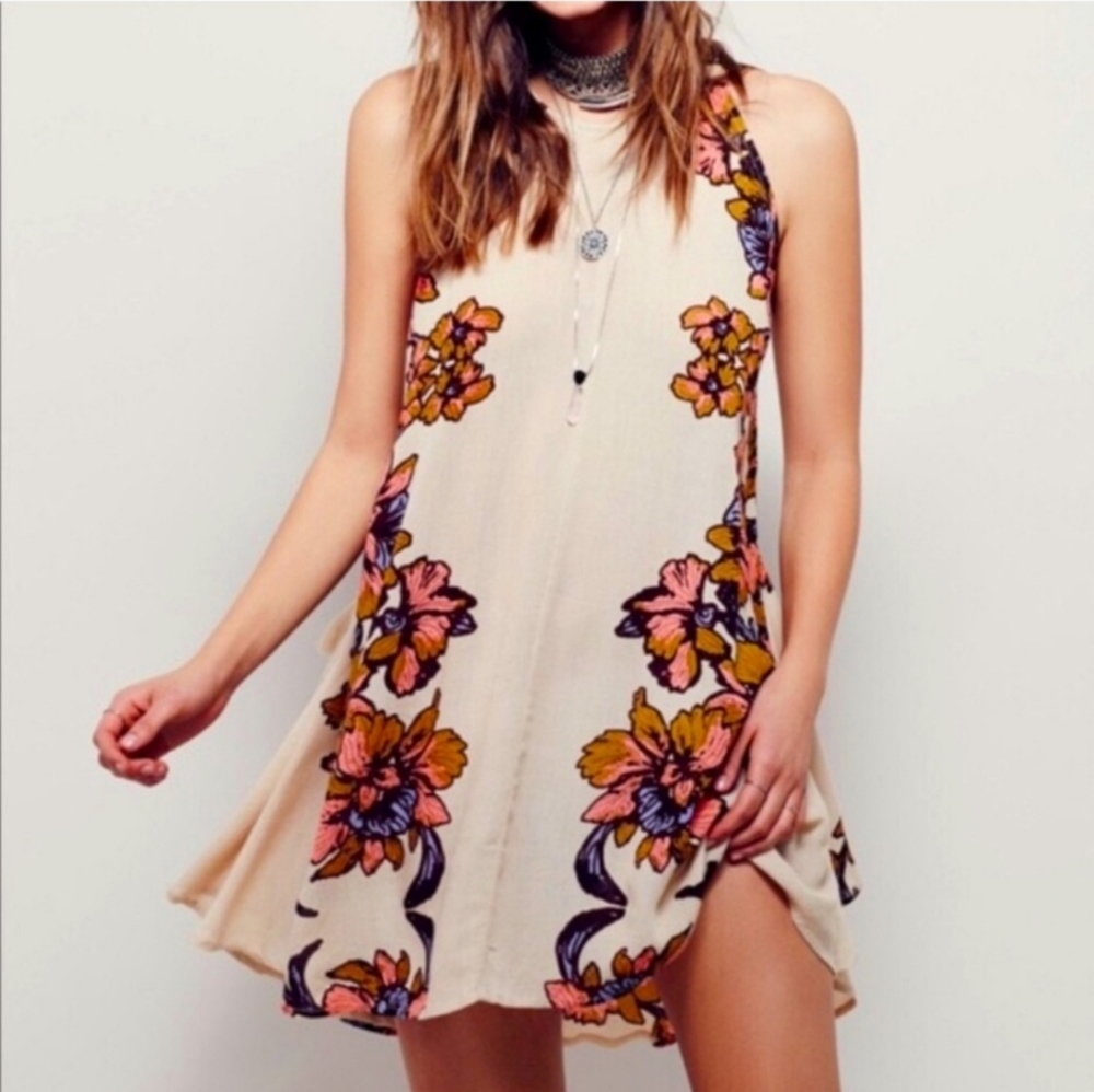 Free people paint the sun slip nwot